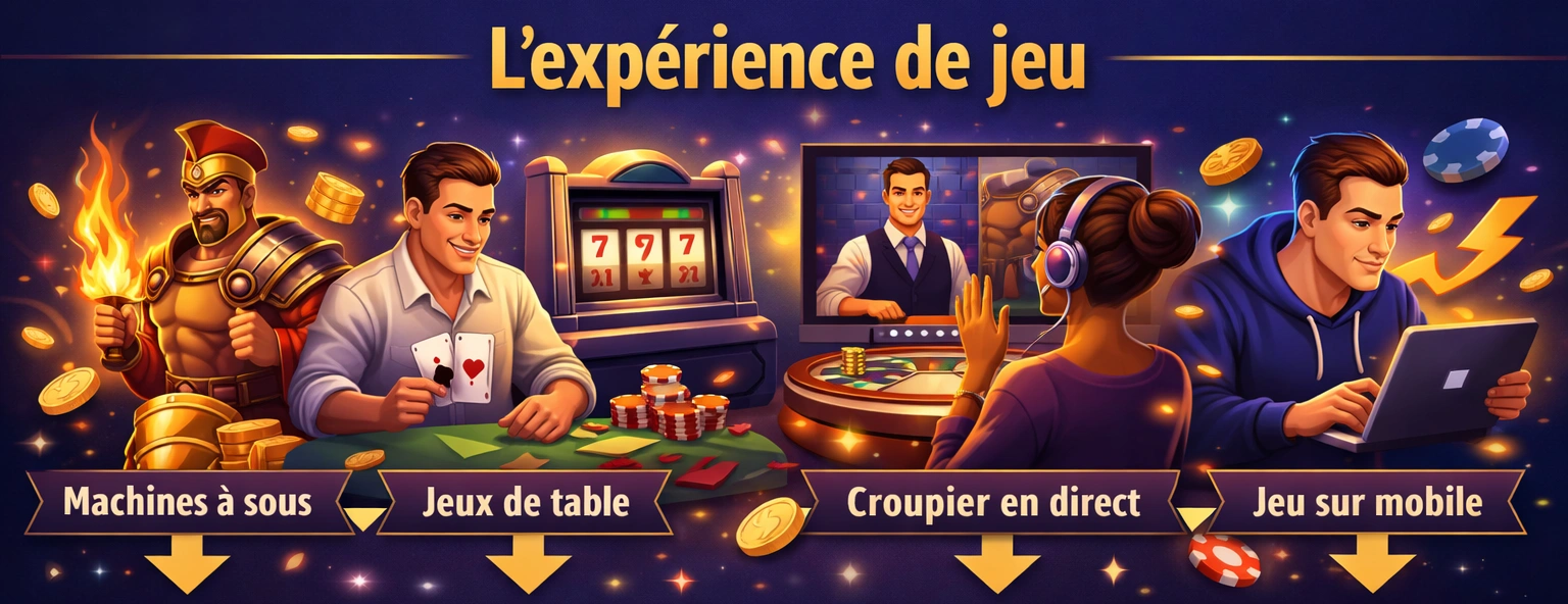 L’expérience de jeu